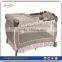 Good Quality Large Portable Luxury Baby Playpen with Wheels