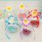 Lovely clear wedding favour box with flowers
