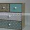 colorful and storage decorative wooden drawer