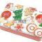 Rectangular Christmas Cookies Gift Tin Can/Tin Box