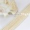Wholesale loose pearl strand 4mm AAA culture round pearl strand