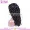 2015 Qingdao High Quality Brazilian Virgin Hair Deep Curl Full Lace Wig 100% Human Hair Silk Top Full Lace Wigs