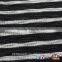 China Supplier Rayon Spandex Stripe Slub Jersey Knitting Fabric for Woman Clothing