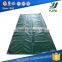 Green color triangular-ring Trailer PVC Tarpaulin Cover