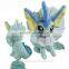 Cute pokemon eight sitting Eevee plush toy for baby