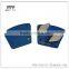 Metal Bond Diamond Tools Rhombus Shape Trapezoid Diamond Grinding Shoes
