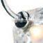 modern decoration transparent glass E14/E27 ceiling lamp