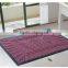 High Quality Anti Slip Entrance recycled rubber polyester Door Mat embossed floor mat