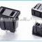 2 pins type electrical electric socket outlet industrial socket 15A 125V female industrial socket