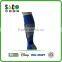 Fancy Free Terry Blue Grey Melange Knee High Sports Socks