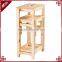 3pcs/lot Solid wood Folding chair Folding ladder WK5661