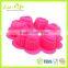 100% Silicone 6 Hearts Cake Mold, Silicone Ice Cube Tray, Heart Soup Mold, Baking Pans