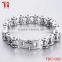 Good Quality Bicycle link chain stainless steel mens hand biker bracelet jewelry