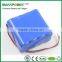 Lithium ion Rechargeable Battery Pack 7.4V 10Ah 18650 Battery Factory