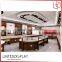 Elegant bags shop interior design with display counter shelf retail store furniture