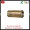 China Producter Copper Throttle Metal Plating Shaft Bushing