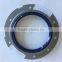 Silica gel crankshaft oil seal ME017207 with spring strengthen