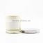 customized 100% natural soy wax candle in glass jar , scented candle,natural essence candle