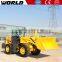 chinese W136 brand new 3 ton construction machinery mini wheel loader price