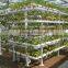 Galvanized steel structure glass covering greenhouse