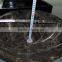 Spain dark emperador stone sink basin