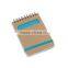 Fashion hardcover round spine notebook with elastic closure