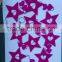 Felt star shaped christams garland