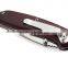 Wooden Camping Folding Fruit Knife With Wooden Handle