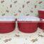 Stocked Wholesale solid color stoneware ice cream bowl