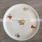 12" Popular Porcelain Pizza Plate With Chriatmas Printing