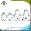 NBRSC Gingerbread Family Cookie Cutters set of 4 Man Baking Pastry Cake Cookies Cutter