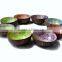 Vietnam lacquer coconut shell bowl / mother of pearl inlaid lacquer bowl