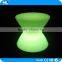 Cheap color flashing cool LED glow light up tables and chairs