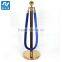 Crowd barrier rope pole barrier stanchions used in theater