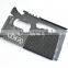Useful 14 in 1 Multi function Survival Tools Card with rope