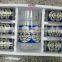 JK004 7pcs glass drinking set with deco