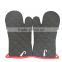 China Supplier Heat Resistant Black Cotton Silicone Barbecue Glove