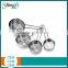 Metal Cooking Measur Tools 4pieces Set Stainless Steel Kitchen Cups Measuring Tools