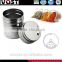 stainless steel sugar dispenser/stainless steel spice jar