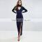 2017 Women Long Sleeve High Neck Maxi Dress With Choker Detail HSd9035