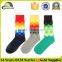 3D printed and sublimation printing cotton socks