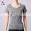 Ladies sportswear fitness clothing training short sleeve sport shirt women