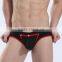 Custom men's sey G-strings smooth fabric comfort soft underwear pouch enhancing Thongs underwear with button for gay man