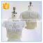 Lady short elegant style wedding embroidery beading top