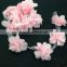 handmade multicolor chiffon tulle flower wholesale chiffon fabric flowers for girl dresses or wedding decoration