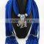 Antique silver elephant pendants jewelry scarves personalized custom long scarves for young lady