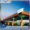 Most secure steel structure petrol station construction