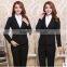 custom office ladies two pieces set business women trousers formal suits wholesale
