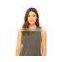 Bella+Canvas Women's Flowy Scoop Muscle Tank Top - 65% poly 35% viscose, has low cut armholes and comes with your logo