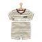 Wholesale Baby Cotton Rompers Cute Printed Short Sleeve Baby Onesie